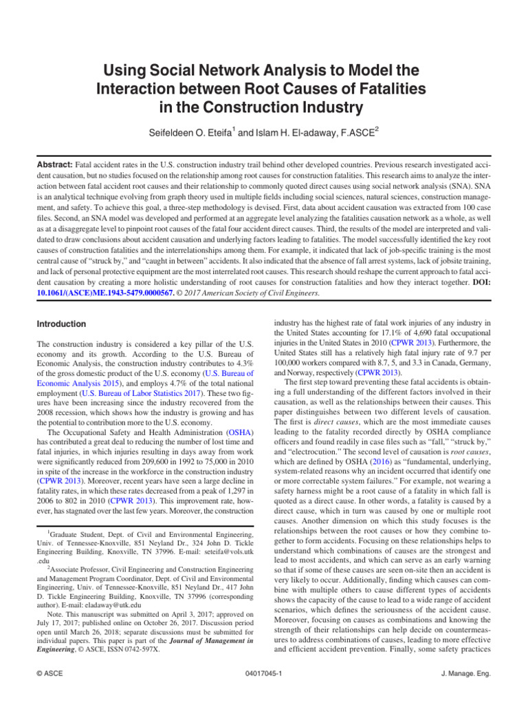 Using Social Network Analysis To Model The Interaction Between Root ...
