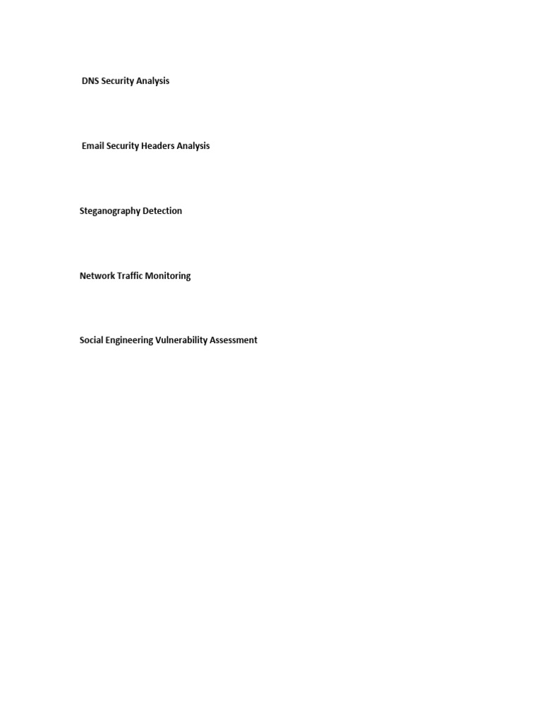 Cybersecurity Tools & Analysis Guide | PDF
