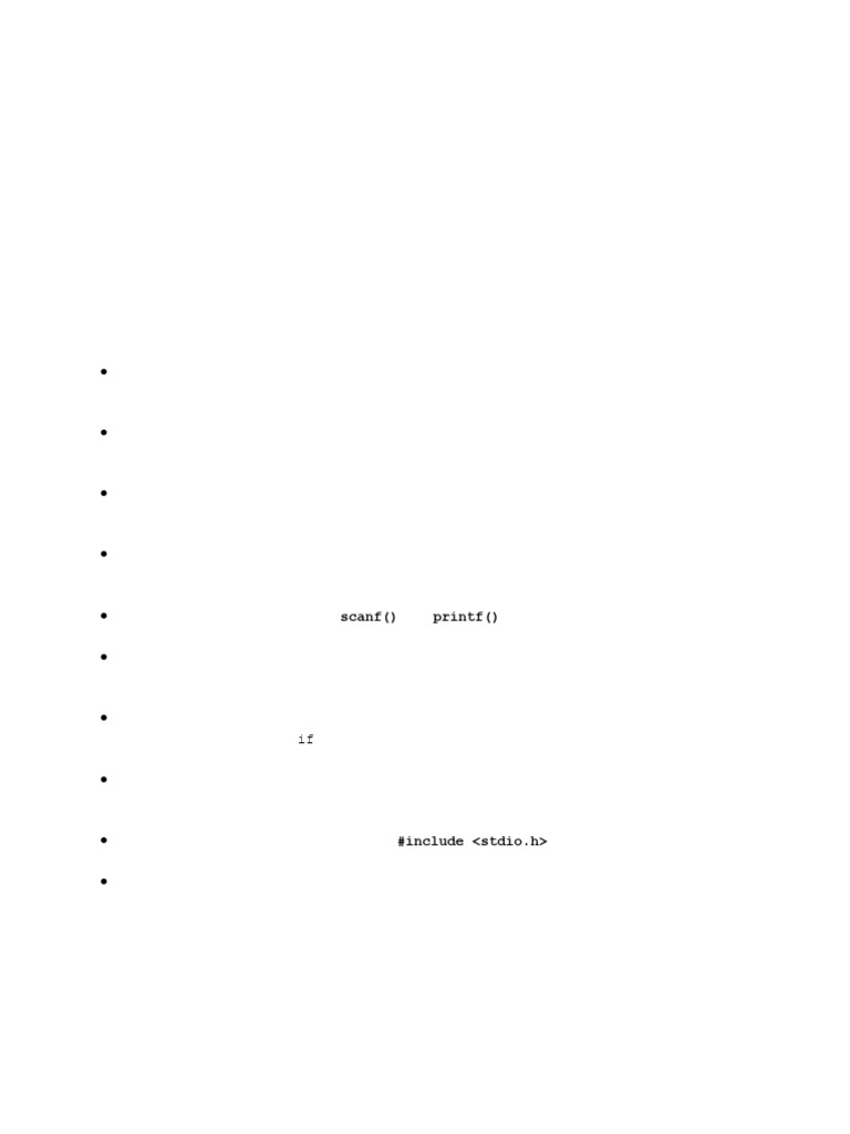 C Programming Concepts and Examples | PDF | Computer Program | Programming