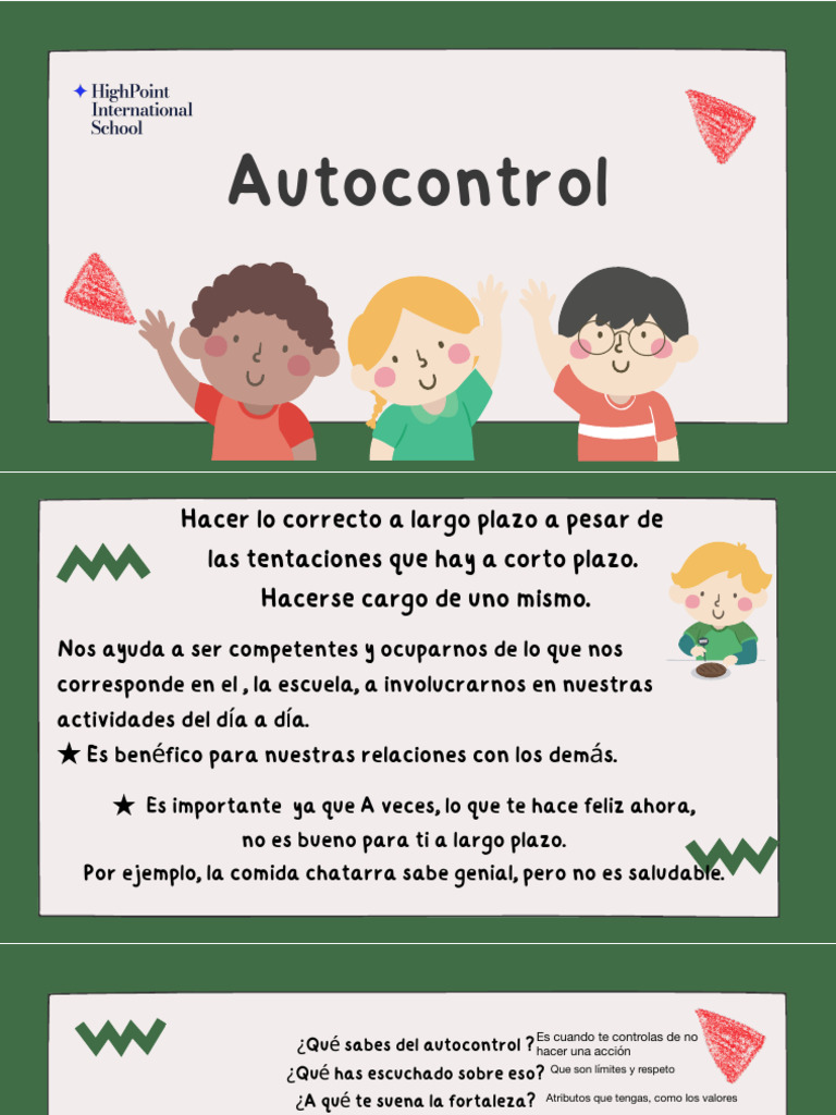 Autocontrol: Clave para el Éxito Personal | PDF