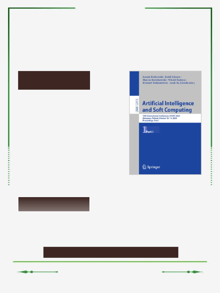 Artificial Intelligence and Soft Computing 19th International ...