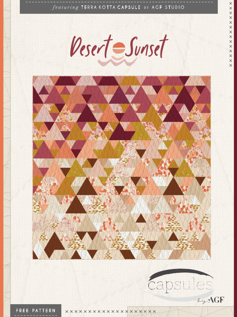 Terracotta Quilt Pattern Guide | PDF | Quilting | Quilt