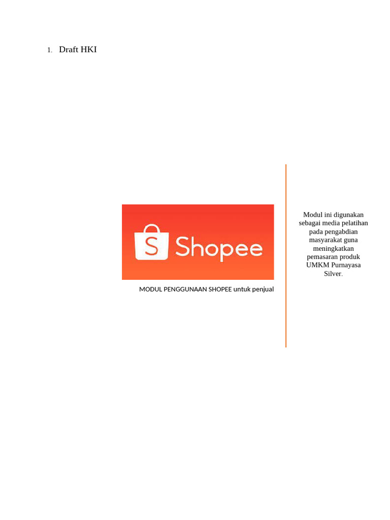 Panduan Penjual Shopee untuk UMKM | PDF
