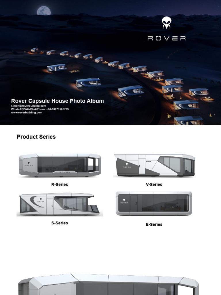 Rover Capsule House Photo Album | PDF