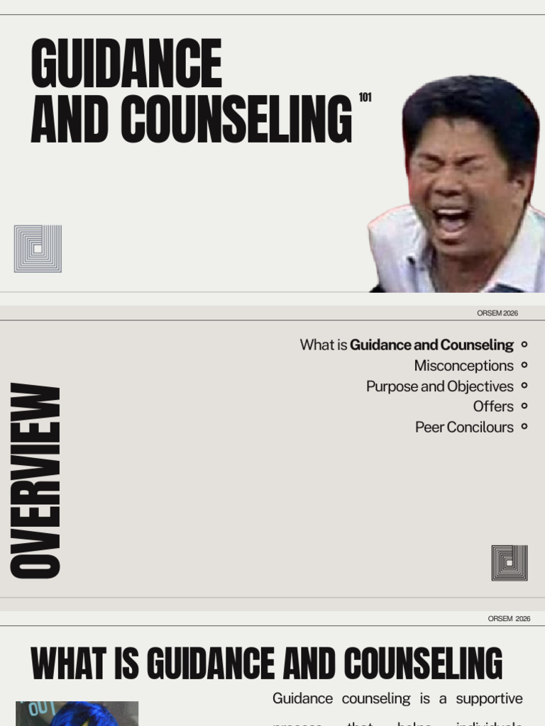 Guidance and Counseling | PDF | Psychotherapy | Well Being