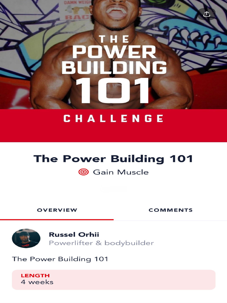 Russwole's Powerbuilding Program Vol 5 (The Power Building 101) | PDF