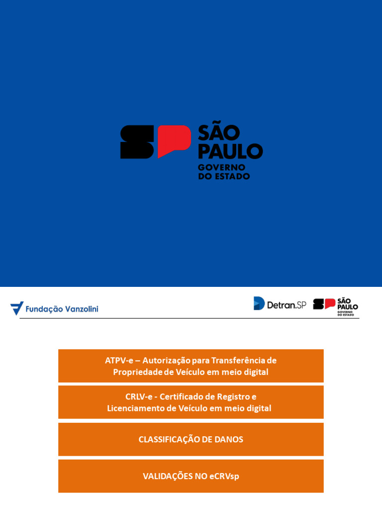 ATPV-e e CRLV-e: Transferência Digital de Veículos | PDF | Seguro ...