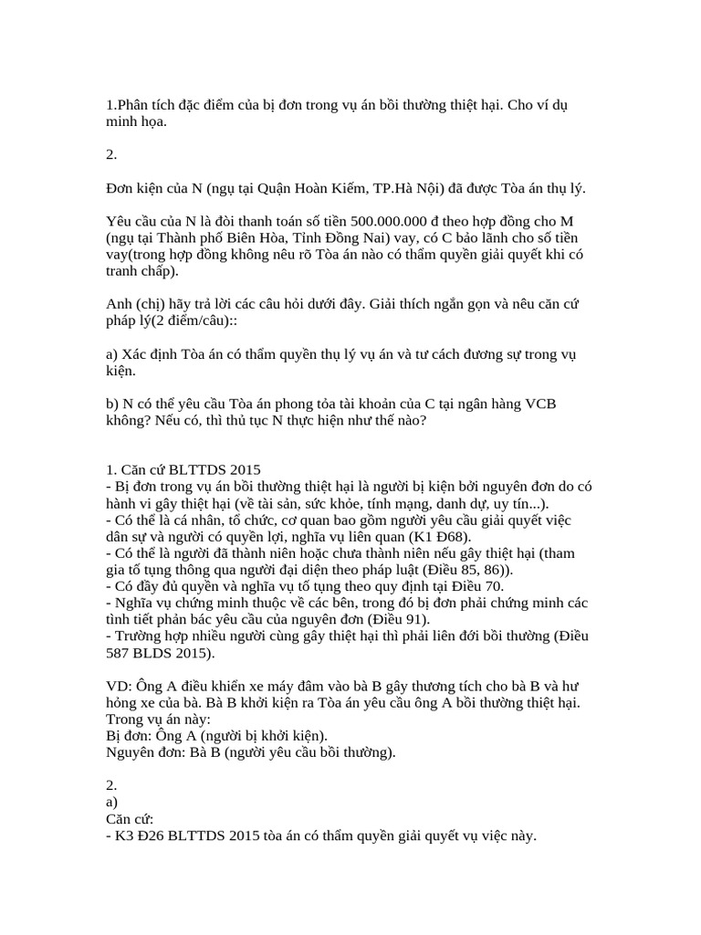 BT 1 | PDF
