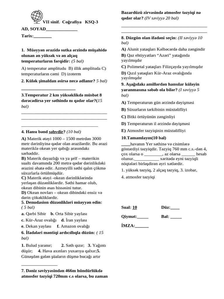 7 KSQ 3 | PDF