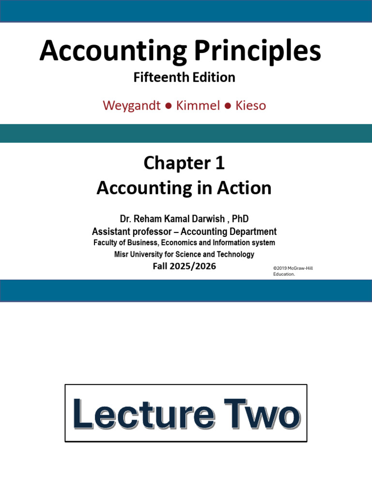 ACC 101 E - Lecture 2 - Chapter 1 - Part 2 | PDF | Equity (Finance ...