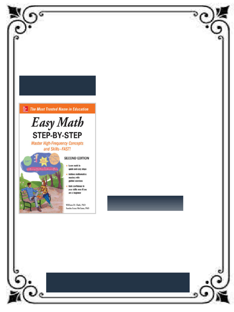 Easy Math Step-by-Step: Master High-Frequency Concepts and Skills—Fast ...