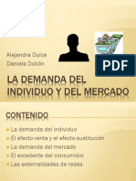 Demanda Del Individuo y Mcod