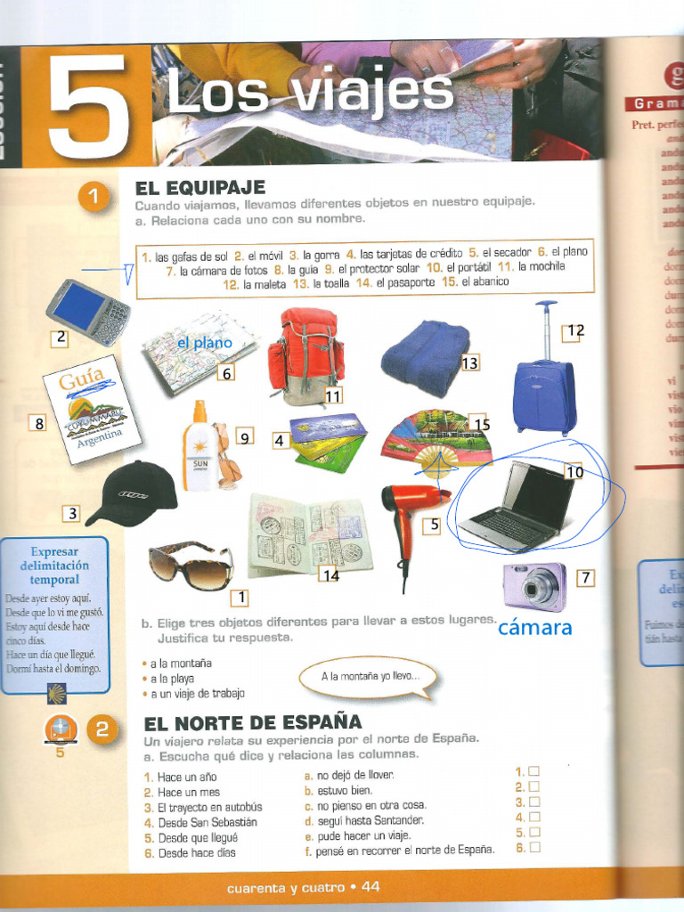 Class About Objects for a Trip | PDF