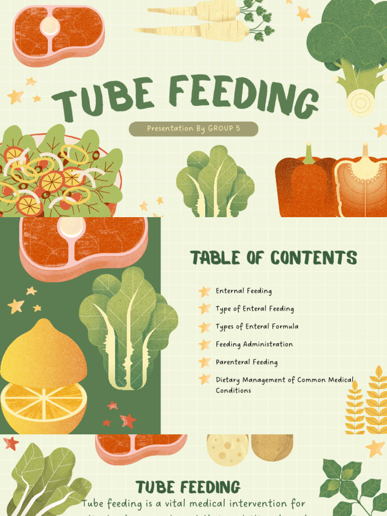 Tube Feeding and Dietary Management Guide | PDF | Gastroenterology ...