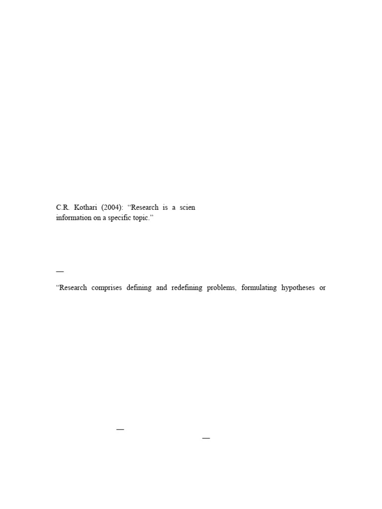 Research Methodology Overview and Importance | PDF | Sampling ...