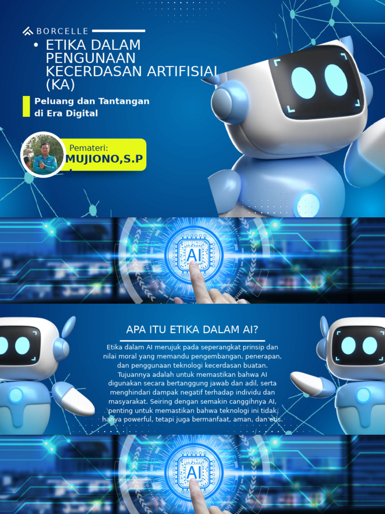 Etika Dalam Pengunaan Kecerdasan Artifisial (KA) | PDF