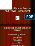 Tour Operation and Marketing