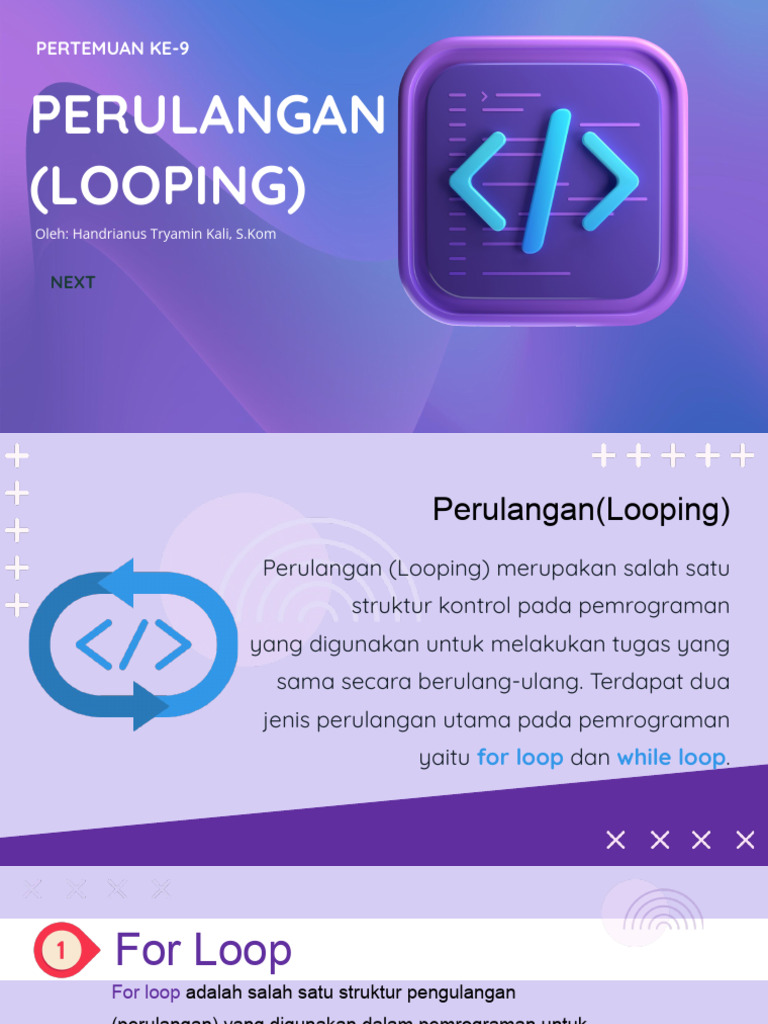 Panduan Lengkap Perulangan di Python | PDF
