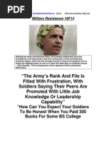 Military Resistance 10F14 