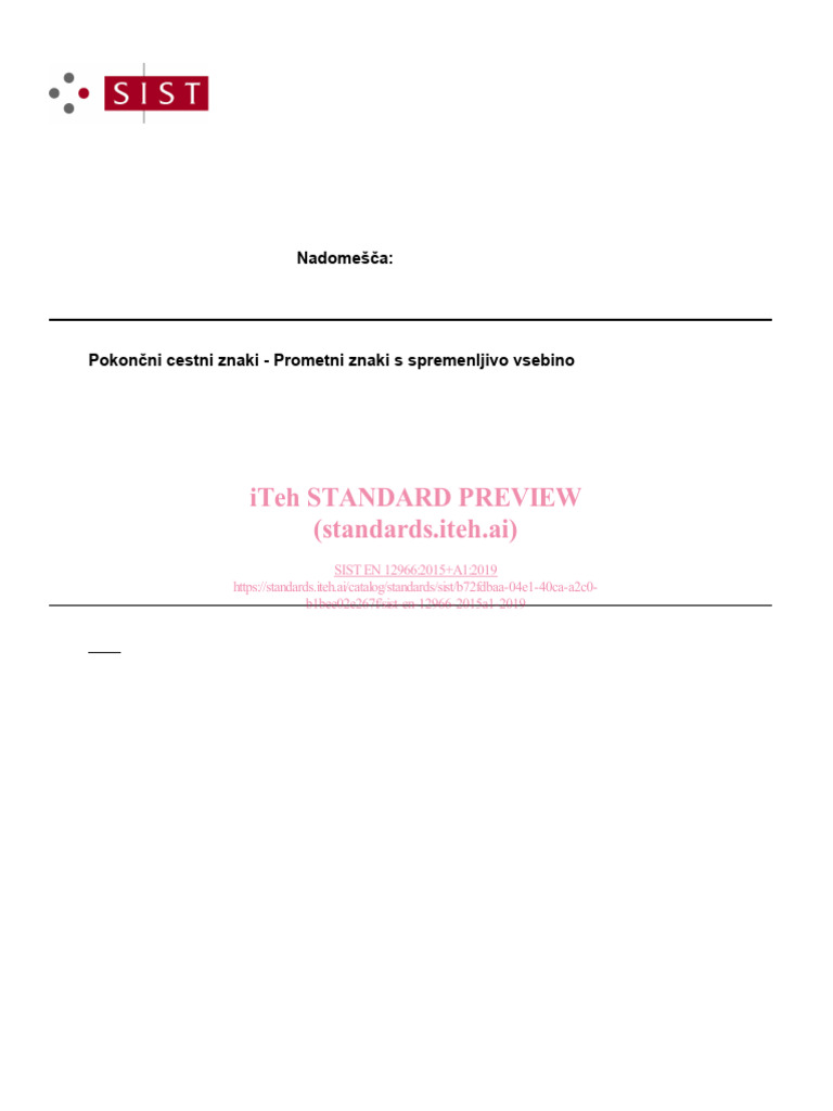 Variable Message Traffic Signs Standard | PDF