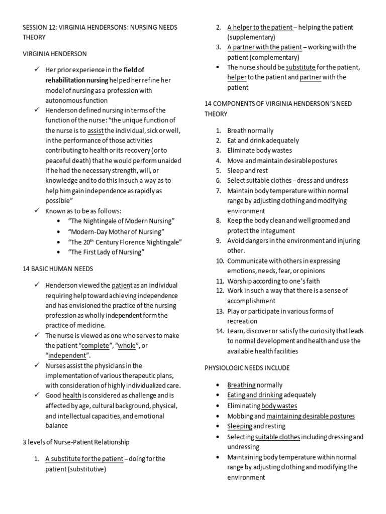Session 12 TFN | PDF | Nursing | Behavioural Sciences