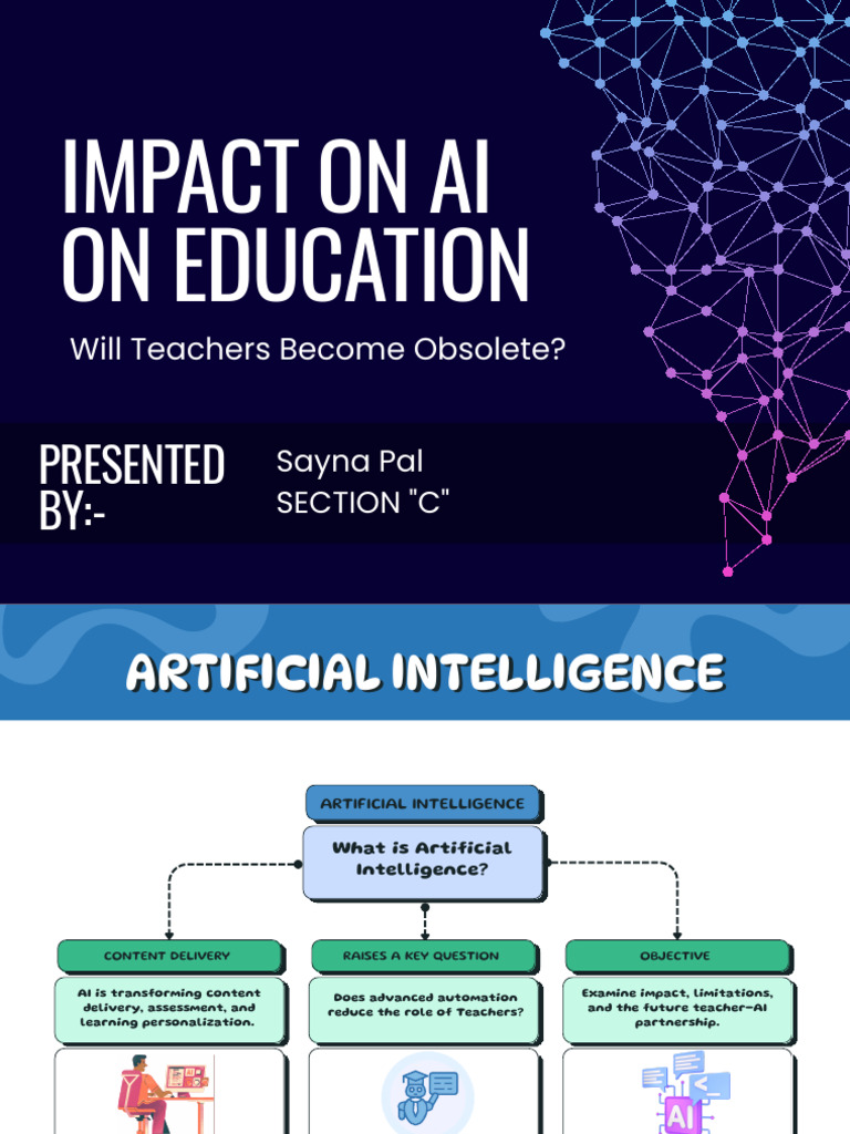 AI's Impact on Education: Teacher Roles | PDF | Artificial Intelligence ...