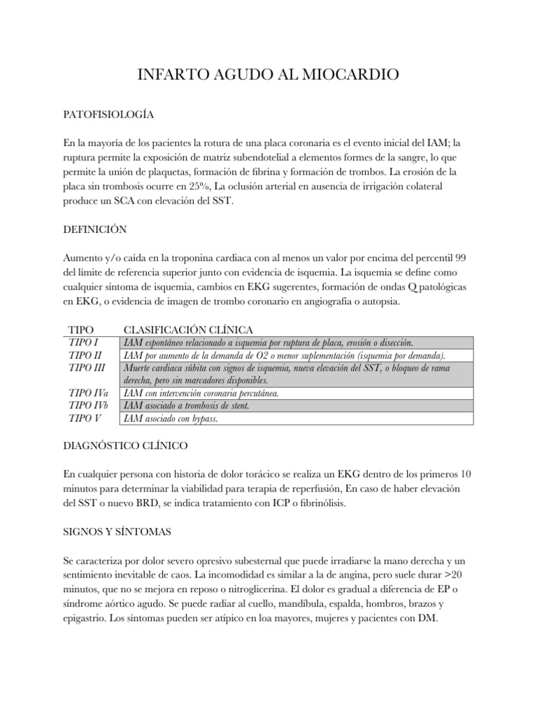 6_CAR_IAM_20F25 | PDF | Infarto de miocardio | Especialidades Medicas