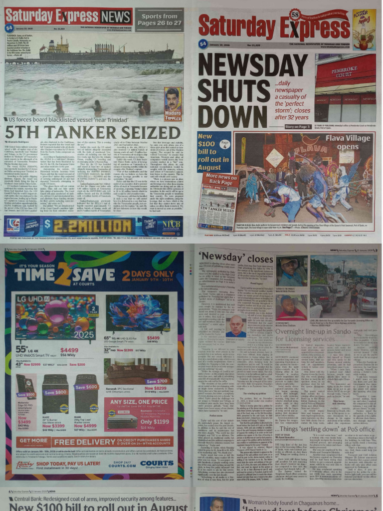 Saturday Express - January 1, 2026 | PDF