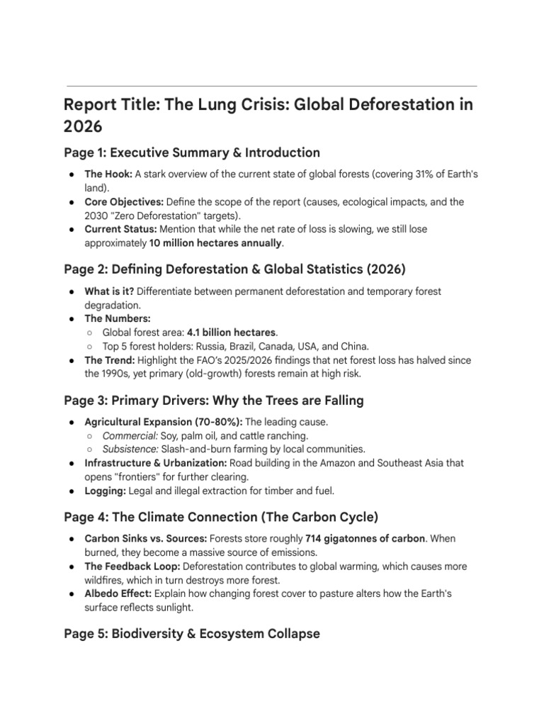 Deforestation | PDF | Deforestation | Forests
