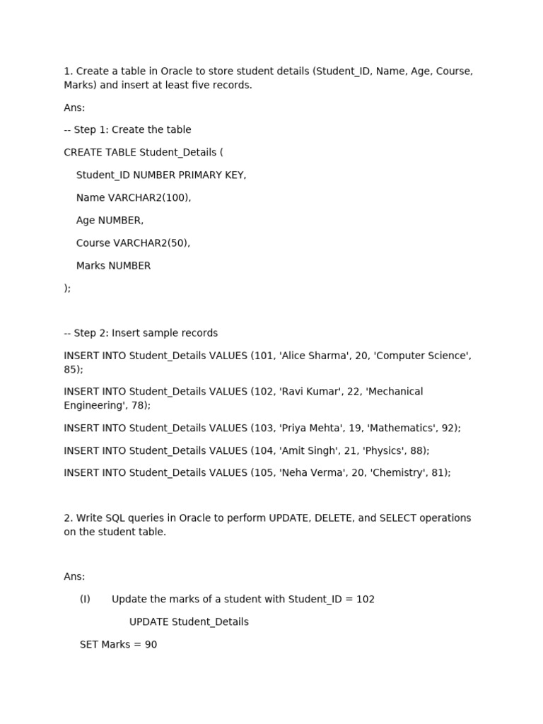 Oracle Database Operations in Visual Basic | PDF | Password | Databases