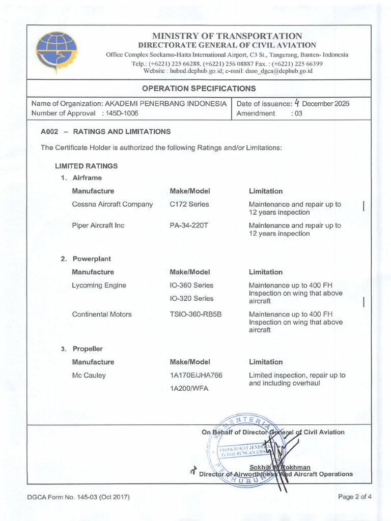 Opspec Banyuwangi Penerbang 4-12-25 | PDF