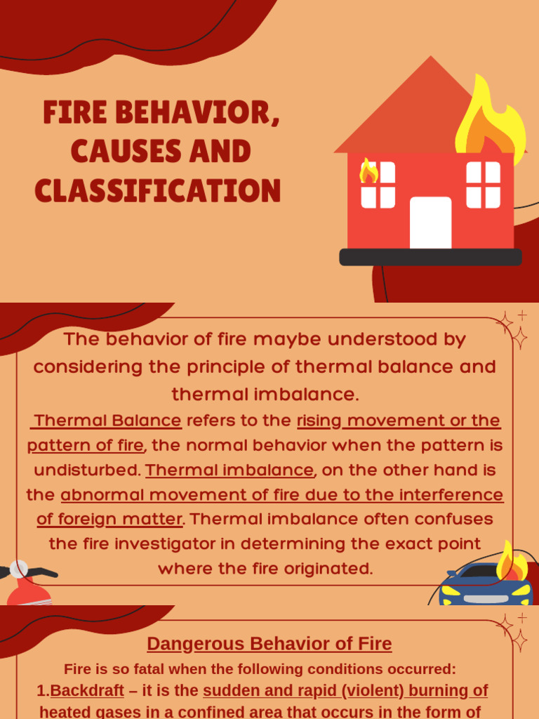 Understanding Fire Behavior and Classification | PDF | Combustion | Fires