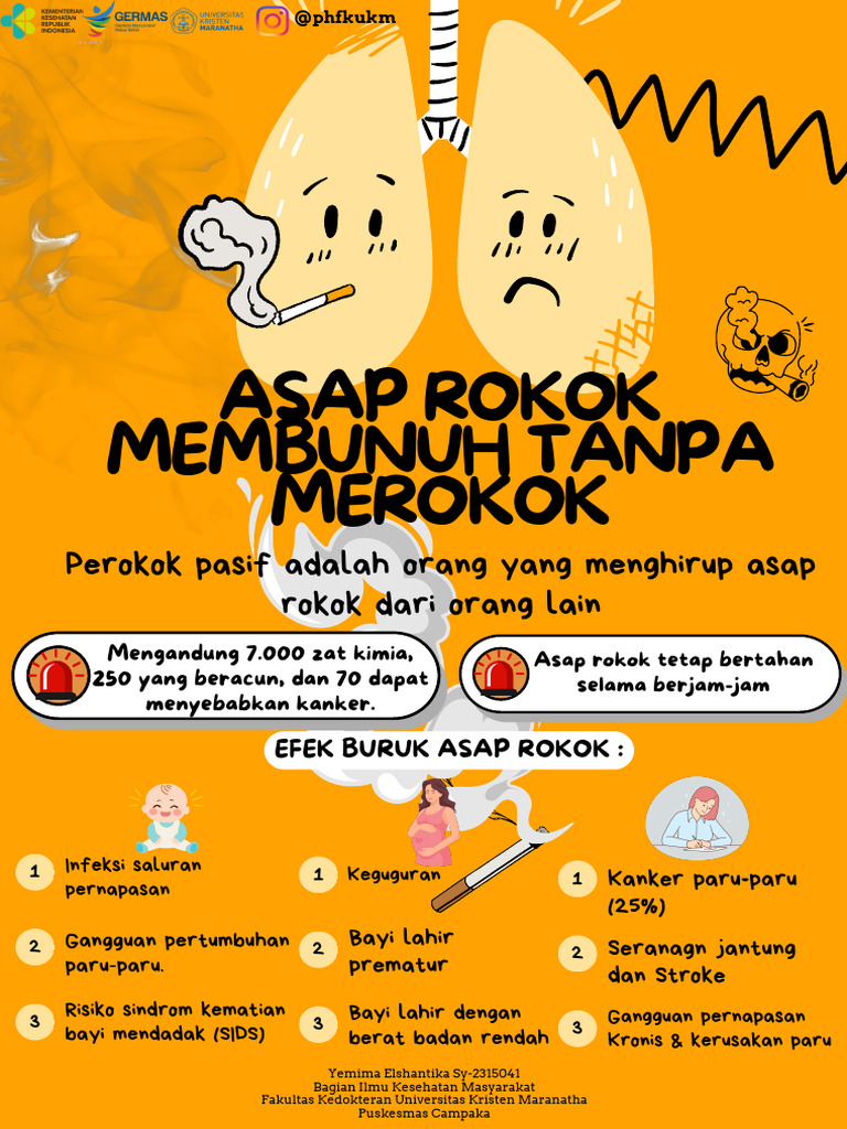 Dampak Buruk Asap Rokok pada Kesehatan | PDF