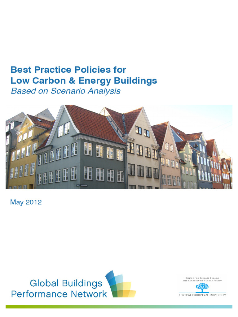Best Practices for Low Carbon Buildings | PDF | Climate Change ...