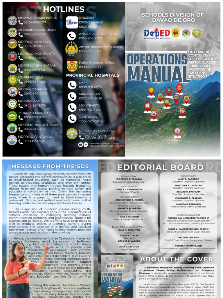 Operations Manual DRRM | PDF