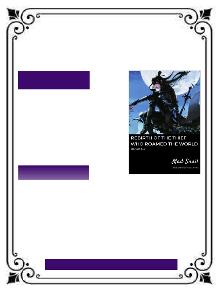Rebirth of the Thief Who Roamed the World Book 03