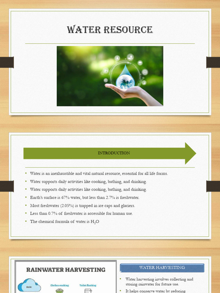 Essential Water Resource Management Guide | PDF | Water | Water Resources