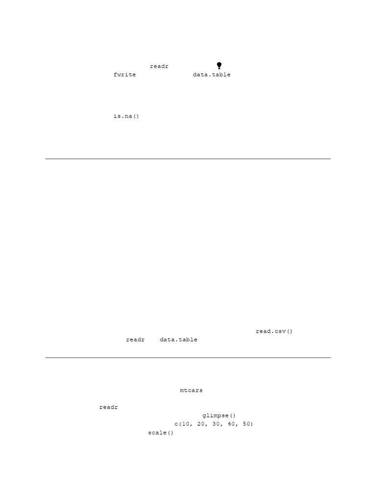 R Data Analysis: Key Concepts & Code | PDF | Data | Comma Separated Values