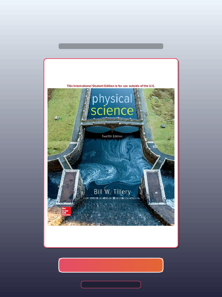 Physical Science International Ed 12th Edition Stephanie J Slater ...