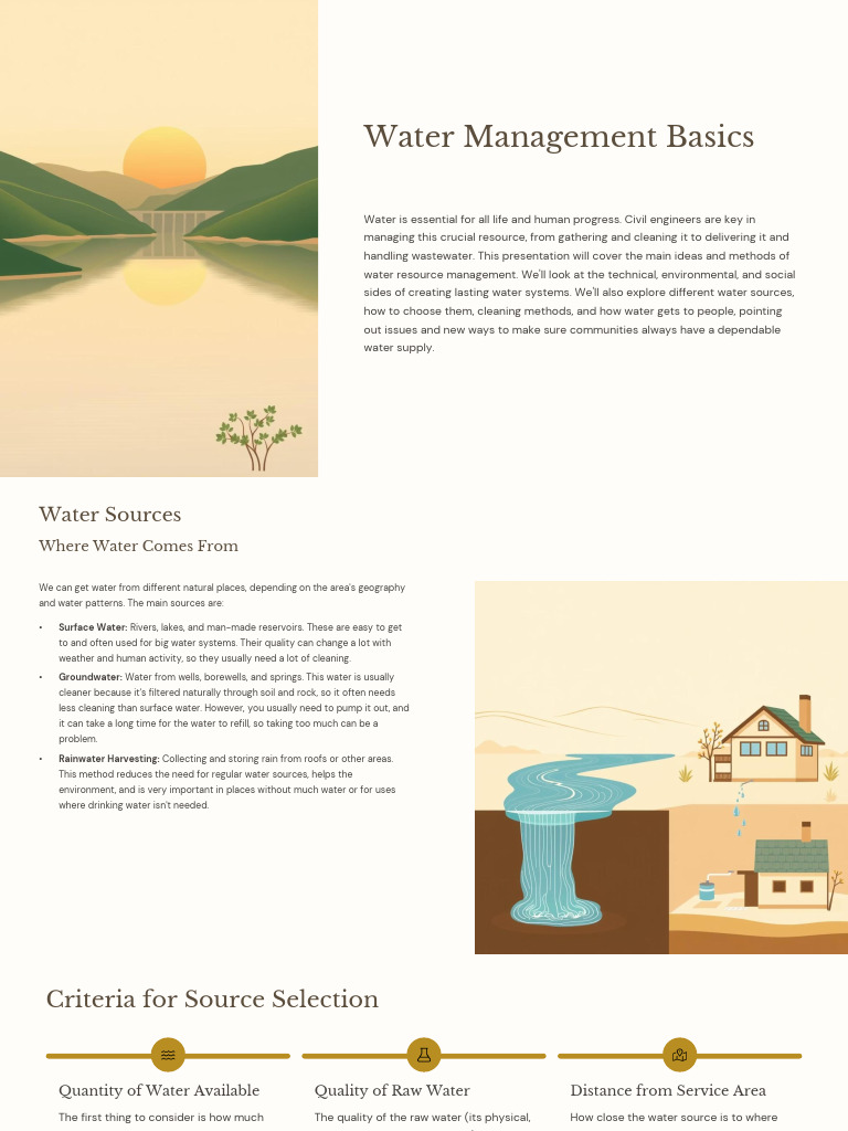 Lecture 2 | PDF | Sewage Treatment | Water Purification