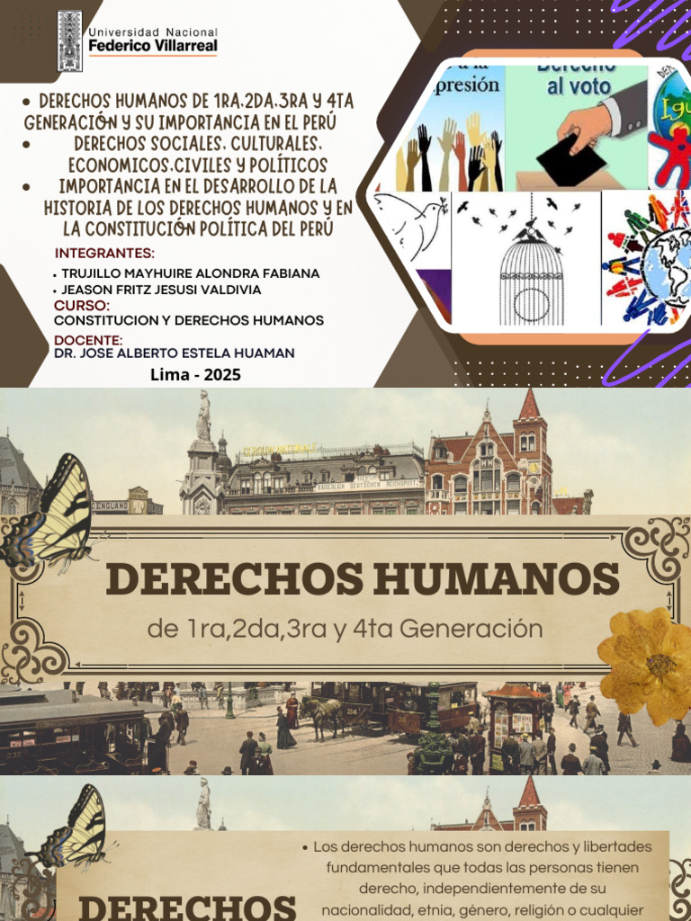 Importancia de los Derechos Humanos en Perú | PDF | Derechos humanos ...