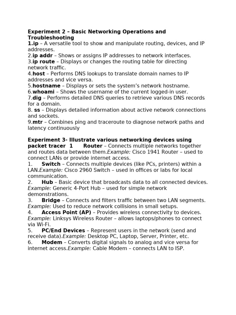 Nwt | PDF | Computer Network | Internet Protocols