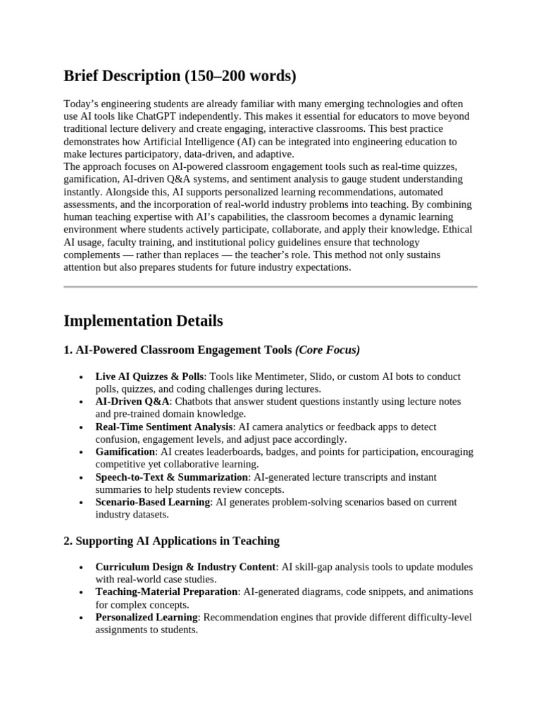 Brief Description | PDF | Artificial Intelligence | Intelligence (AI ...