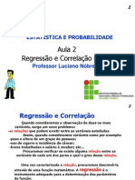 PDF Aula 2 Regressao e Correlacao Linear