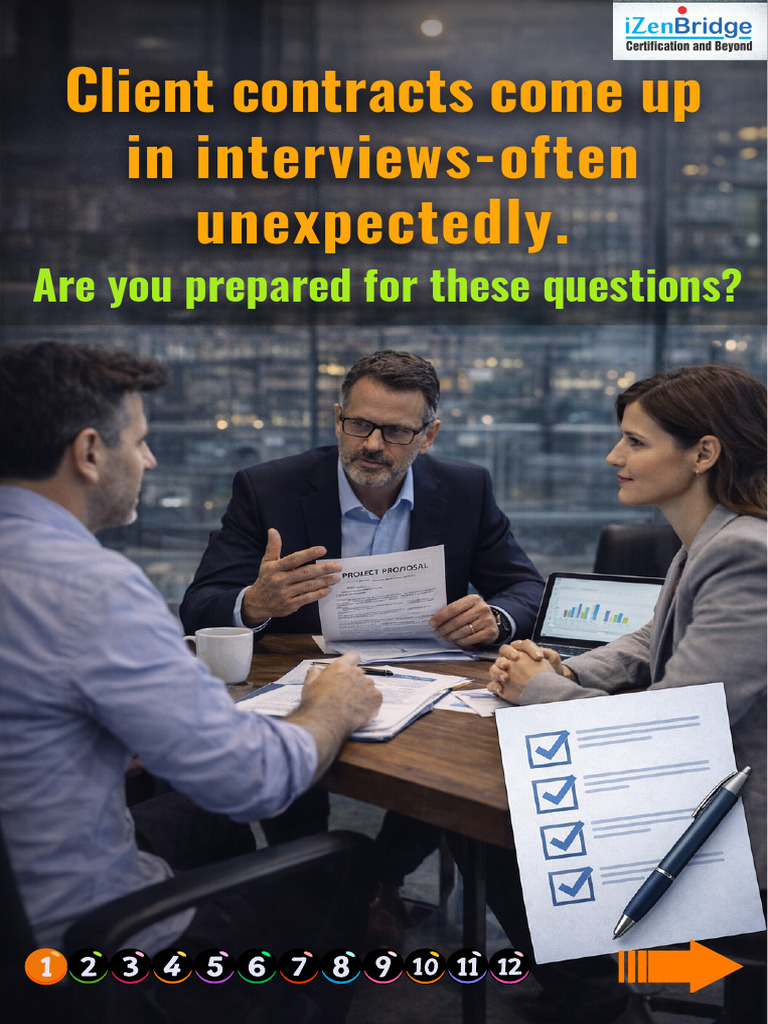 Client Contract Management in Interviews | PDF