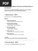 Chest ILD Patient Questionnaire | PDF | Cough | Human Diseases And ...