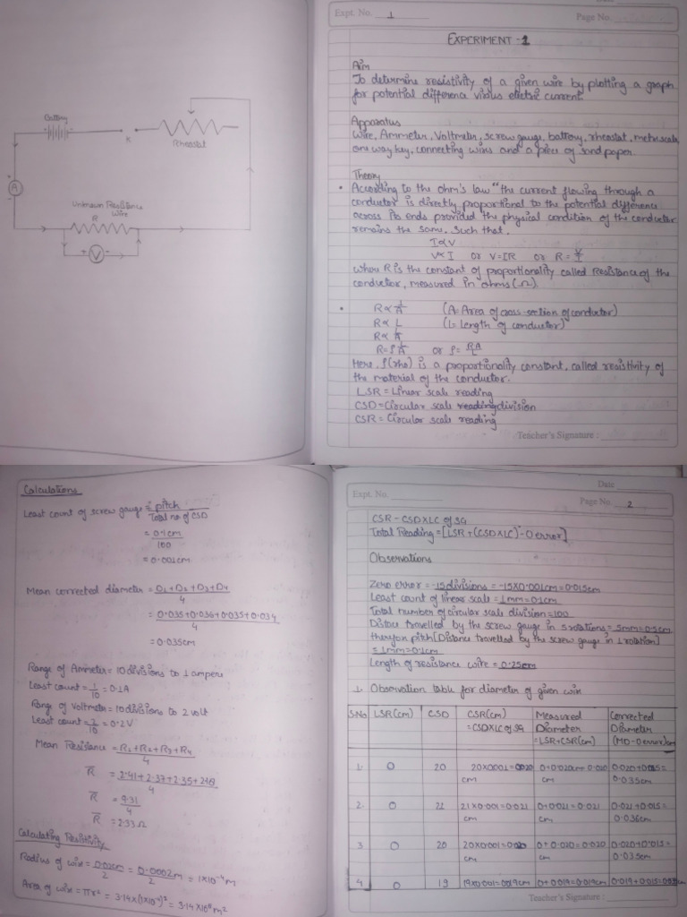 Physics Practical | PDF
