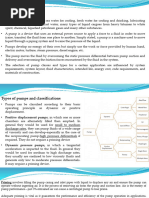Positive vs Negative Displacement Pumps | PDF | Pump | Hydraulics