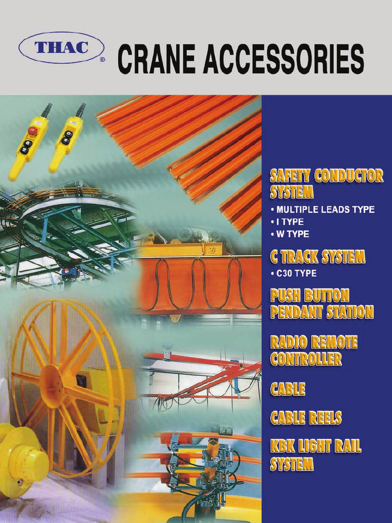 CRANE_ACCESSORIES_2 | PDF | Crane (Machine) | Industrial Equipment