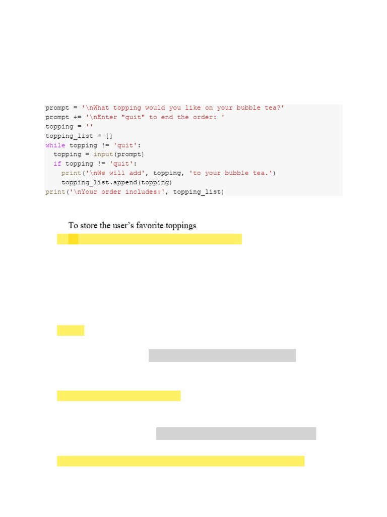 W4 - Weekly Exercises | PDF | Computer Programming | Computing